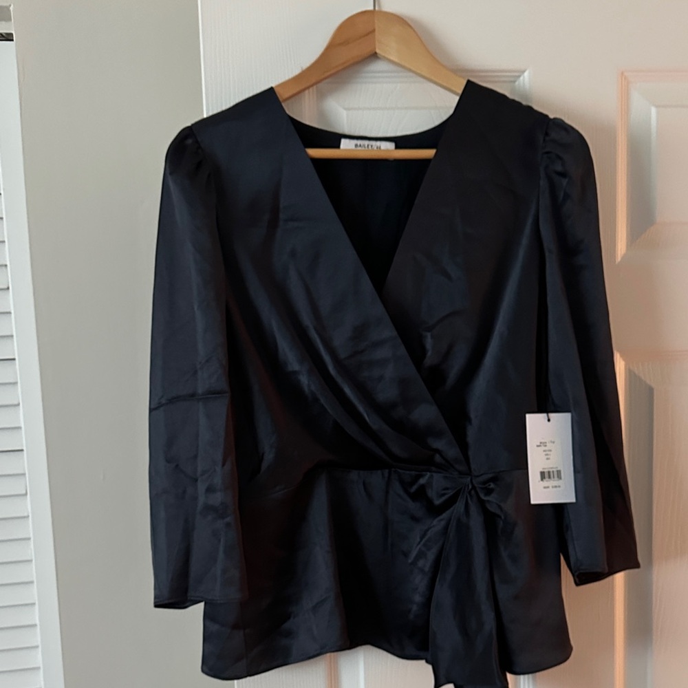 Bailey 44 Midnight Wrap Blouse